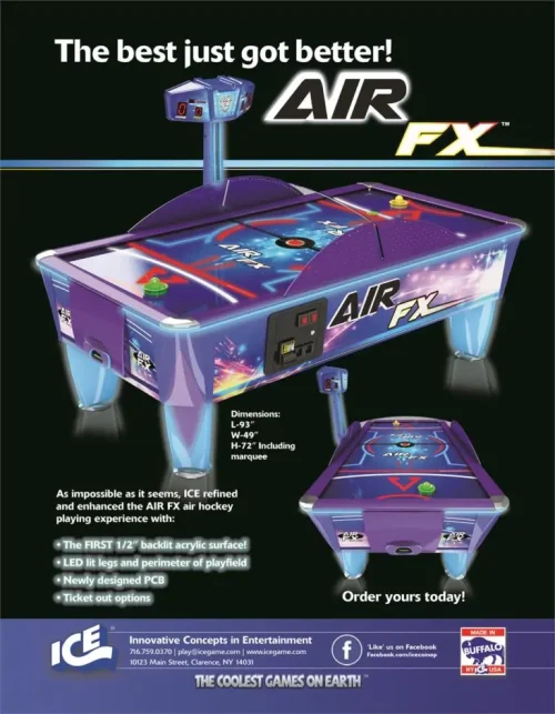 Air FX Full Size Air Hockey Table - Image 2