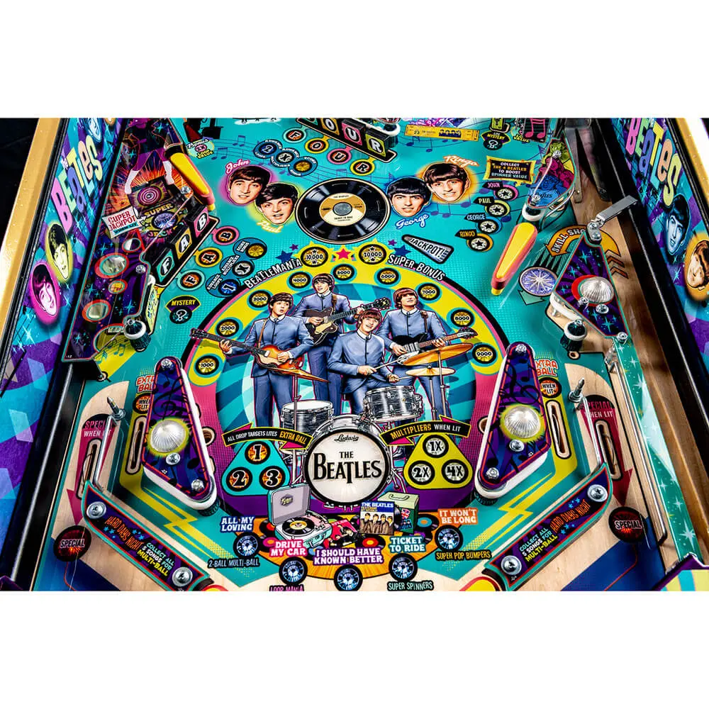 The Beatles Gold Edition Pinball Machine by Stern - Image 3