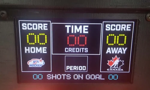 USA vs Canada Super Chexx Pro Bubble Hockey - Image 3