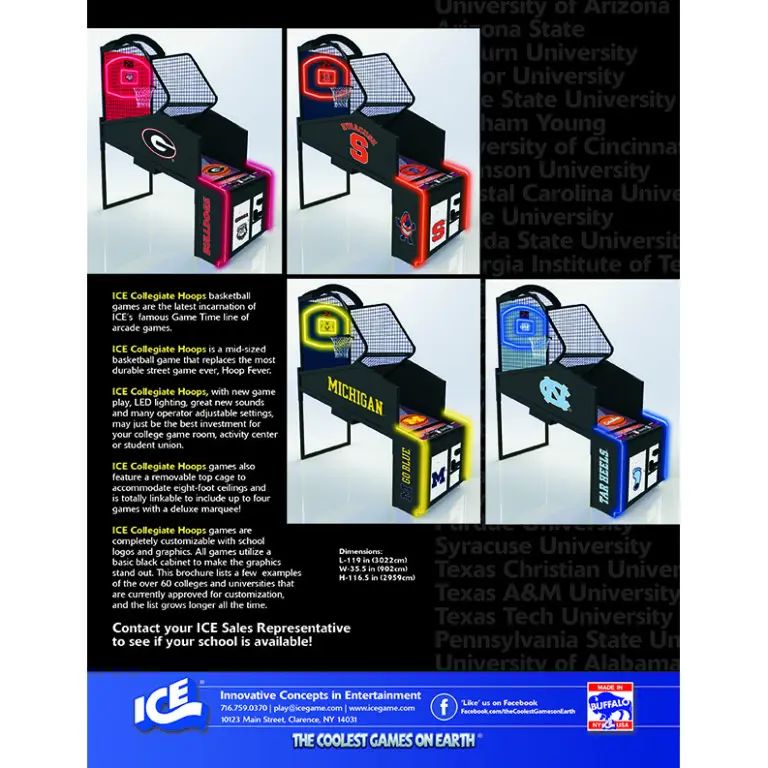 Collegiate Hoops Basketball Arcade - Image 2