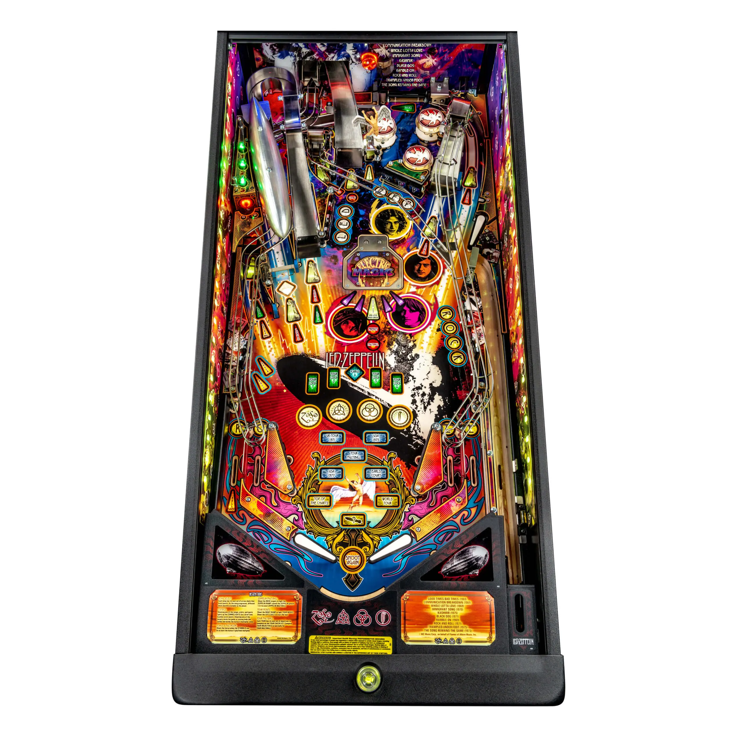 Led Zeppelin Premium Pinball Machine by Stern - Image 4