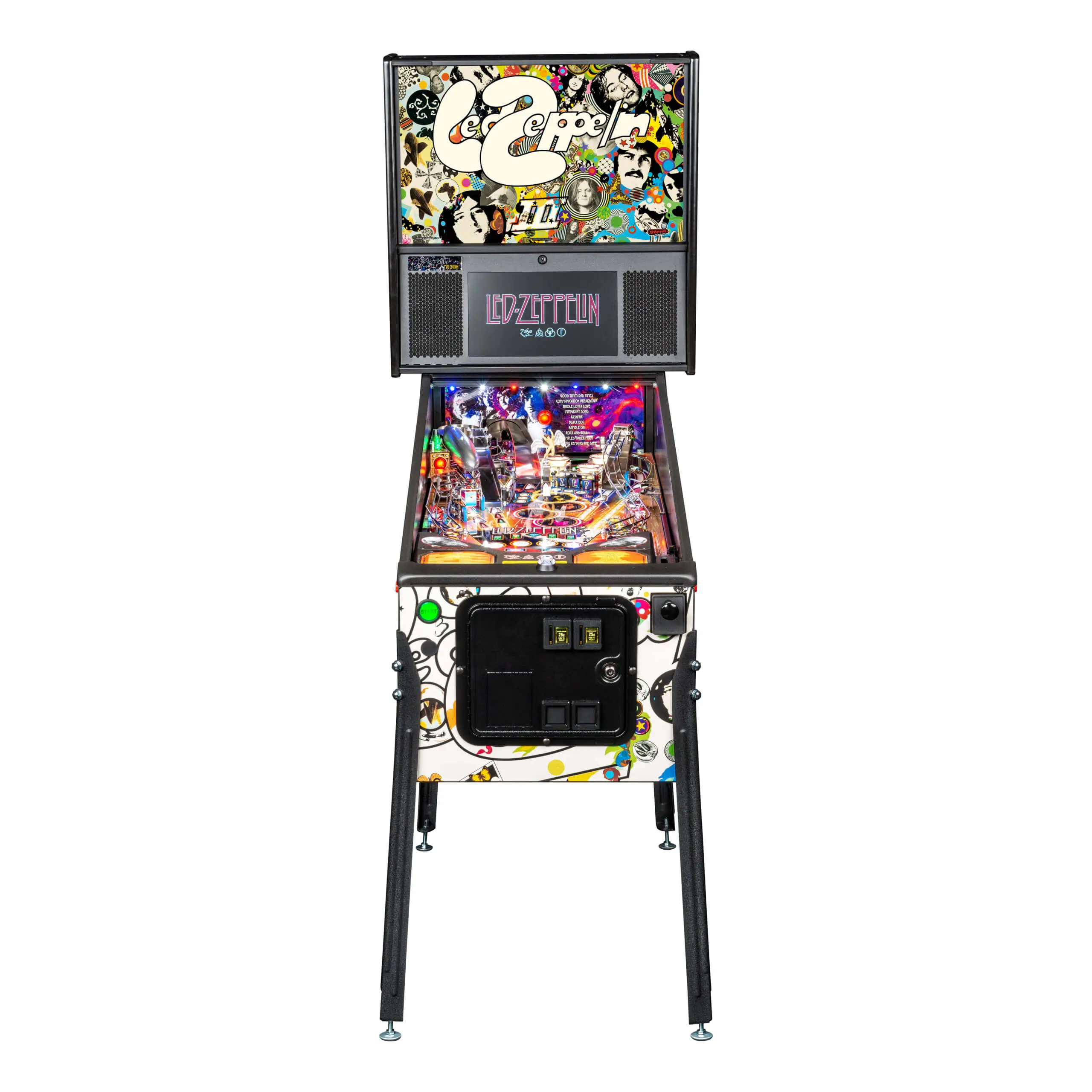 Led Zeppelin Pro Pinball Machine by Stern - Image 2