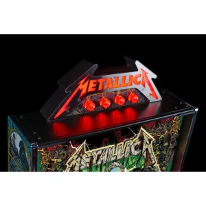 Metallica Remastered Pinball Topper by Stern