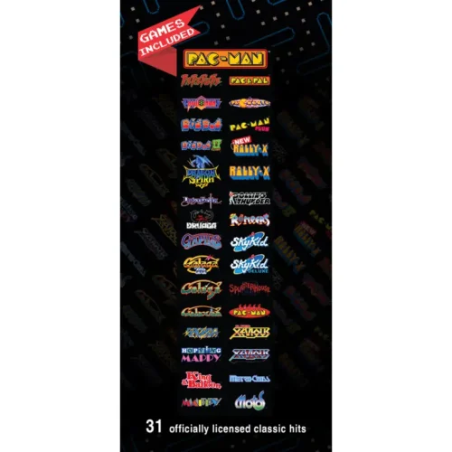 Ms. Pac-Man Galaga Home Arcade with 32 games - Image 3