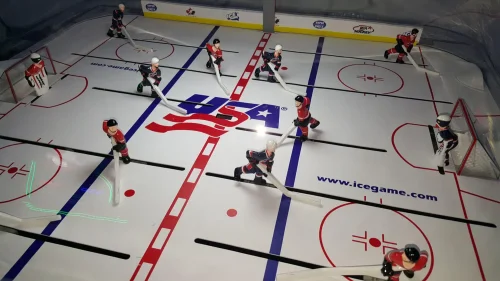 USA vs Canada Super Chexx Pro Bubble Hockey - Image 4