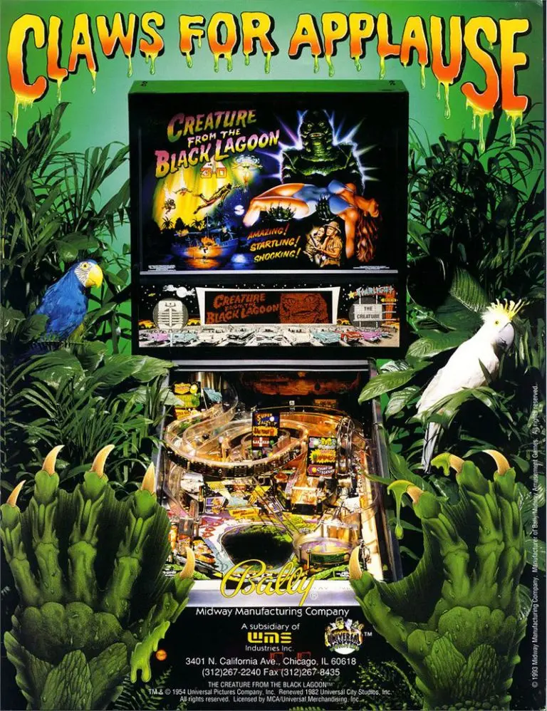 Creature From the Black Lagoon Pinball Machine by Bally - Image 3